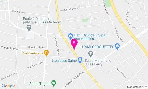 Localisation Francoise Berges