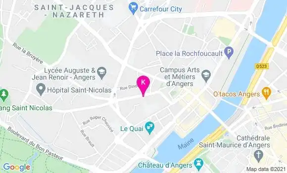 Localisation Guillaume Le Roux