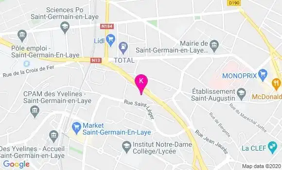 Localisation Jean Charles Ouazana