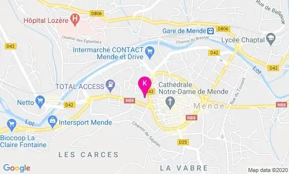Localisation Jean Philippe Milot