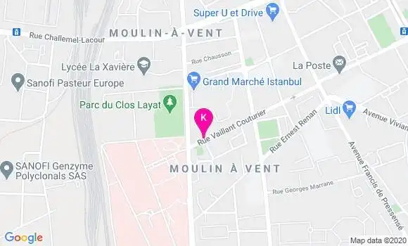 Localisation Guillaume Prouff