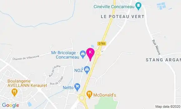 Localisation Damien Rivoal
