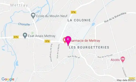 Localisation Coralie Lefevre