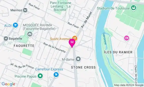 Localisation Pauline Montane