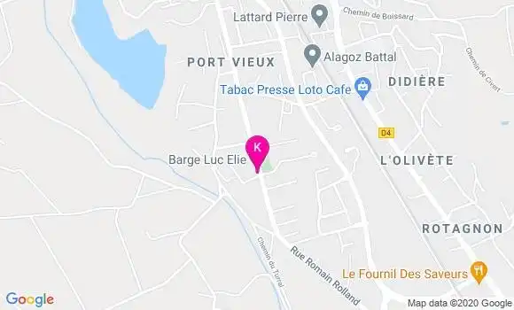 Localisation Luc Barge