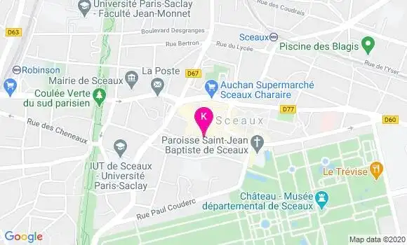 Localisation Laurent Thiriet