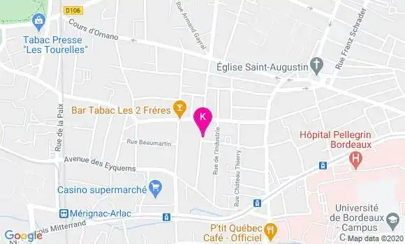 Localisation Sandrine Monnereau