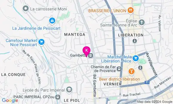 Localisation Leslie Gainon