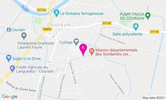 Localisation Melanie Bardet