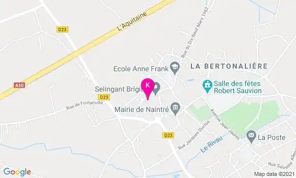 Localisation Evelyne Ballet Pierre