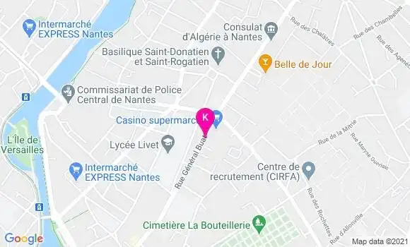 Localisation Caroline Baudu