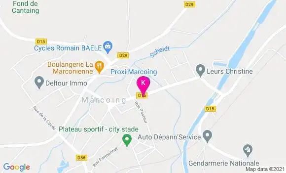 Localisation Pascale Suarez Galliot