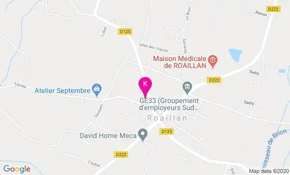 Localisation Anne Sophie Valas