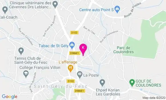 Localisation Romain Estebe