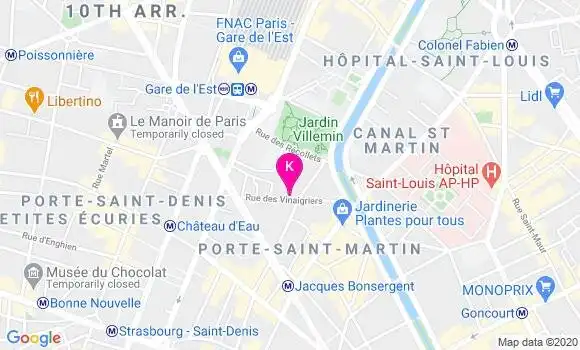 Localisation Lea Bodard