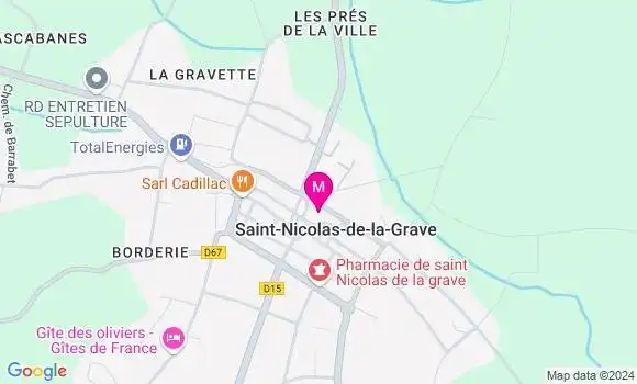 Localisation Virginie Dellac