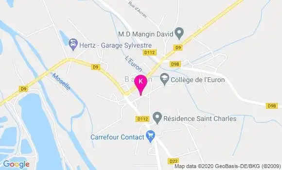 Localisation Sarah Bricot