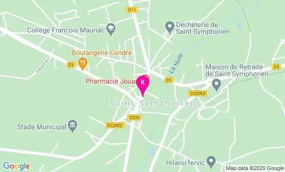 Localisation Thierry Gueho