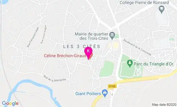 Localisation Sylvain Peterlongo