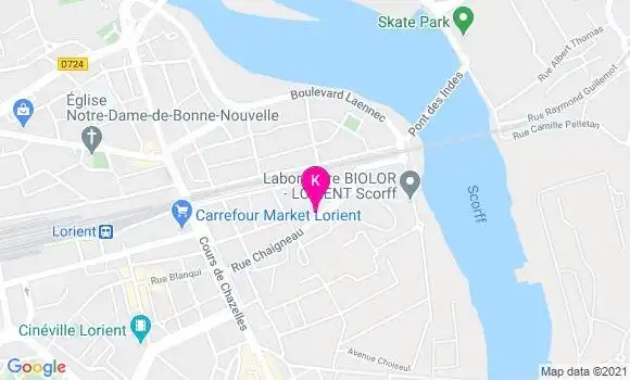 Localisation Delphine Le Hir