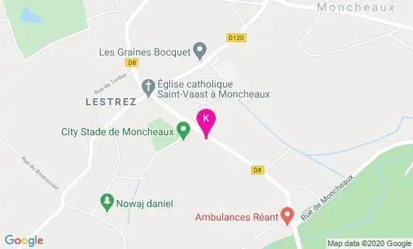 Localisation Gautier Vanlitsenburgh