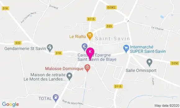 Localisation Yvon Prieur