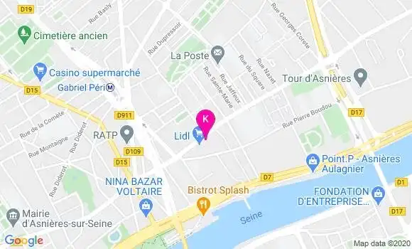 Localisation Maxime Dupont
