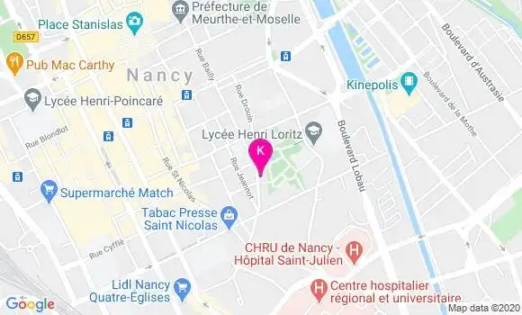 Localisation Christophe Thinlot
