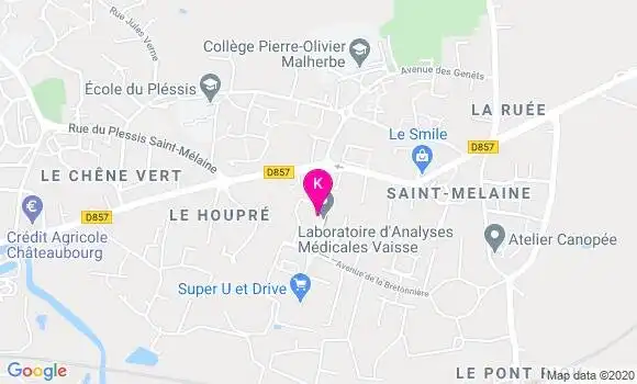 Localisation Patricia Travers
