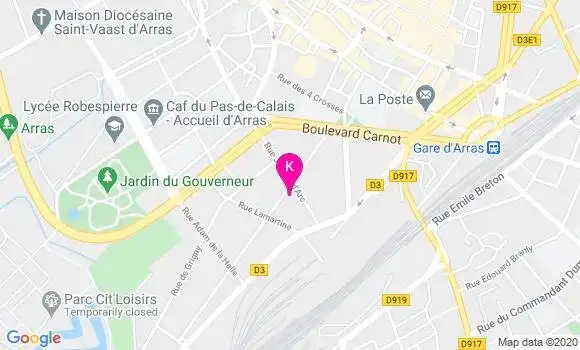 Localisation Ludovic Baes