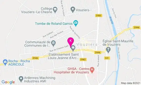 Localisation Franck Labroche