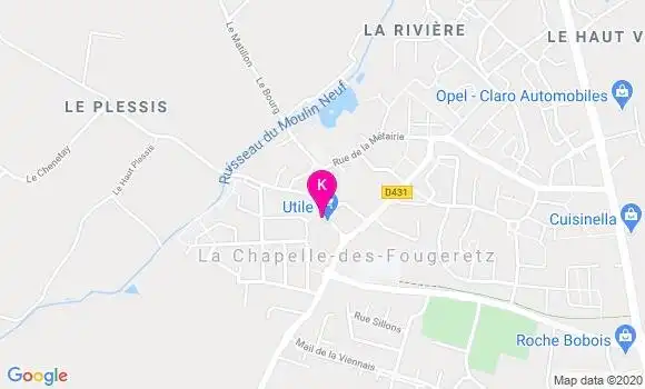 Localisation Delphine Sabroux