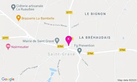 Localisation Joelle Le Garrec