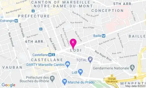 Localisation Carl Bernard