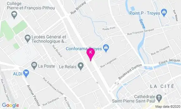 Localisation Julien Gaunard