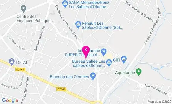 Localisation Francois Bossis