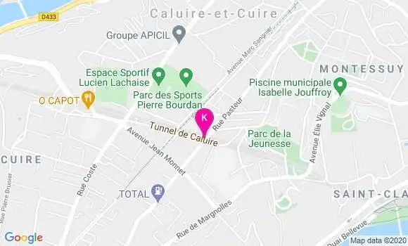 Localisation Anne Clemence Maingon