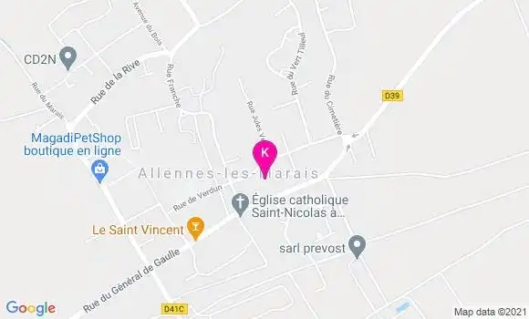 Localisation Camille Lepine