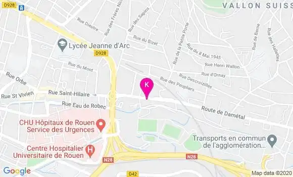Localisation Laurent Schwed