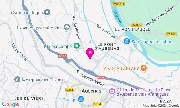 Localisation Noélie Dusserre