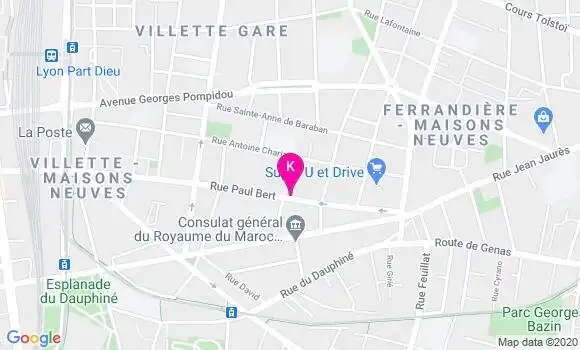 Localisation Adrien Jourdan