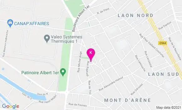 Localisation Maite Menard
