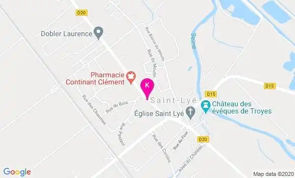 Localisation Olivier Andriot