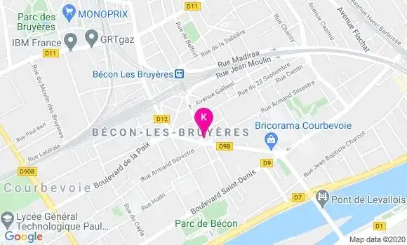 Localisation Fanny Bonnafoux