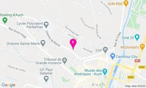 Localisation Yvan Servieres