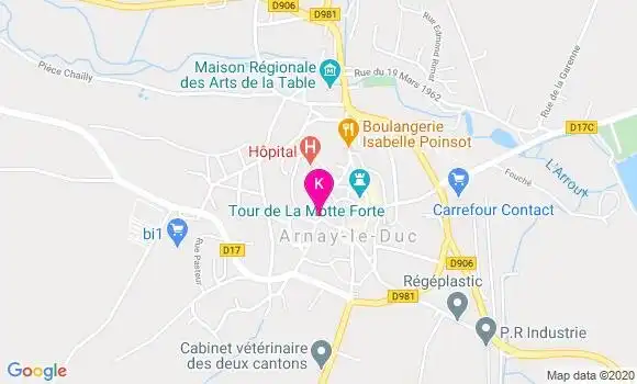 Localisation Cecile Guigon