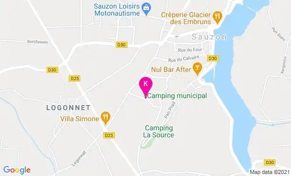 Localisation Loic Thebault