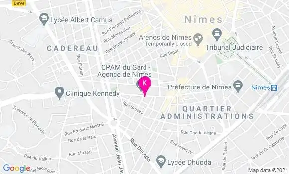 Localisation Flora Weill