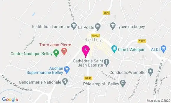 Localisation Thierry Delpon