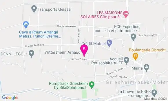 Localisation Arnaud Wittersheim